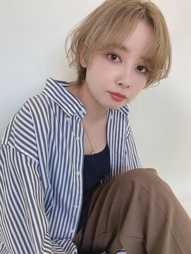 ルービック 枚方(Rubik's) Aラインボブ×ふわふわショート