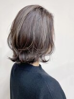 ベルクープス 天王寺店(Belle Coupes) 【BelleCoupes】平田澄香 コントラストハイライト くびれボブ