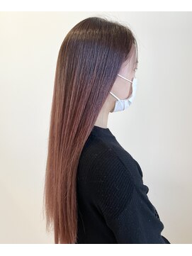 ビスポーク(BESPOKE) 20代30代ダブルカラーブリーチ立体感グラデーション透明感