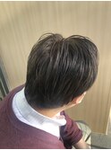 メンズ×イルミナカラー オリーブベージュ