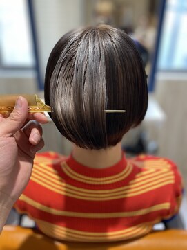 シャルマン 六町(CHARMANT) 大人かわいい光り輝く髪質改善ヘアエステ小顔美髪グレージュ