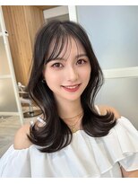 アフロートリノ(AFLOAT Leino)&nbsp;大人可愛い韓国ヘア　レイヤーカット　くびれヘア　小顔ヘア#