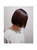縮毛矯正×ボブ