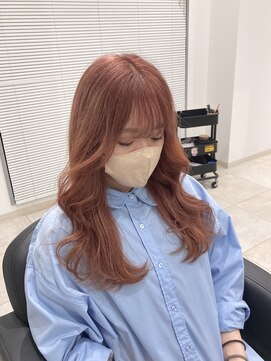 イーエムエー アールビアンカ 名駅店(e.m.a×Ar be.anca) コーラルベージュ