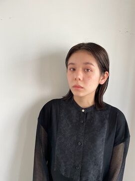 セーヌアワー(CEINE OUR) タイトボブ/ブラウンカラー/aujua/三軒茶屋/三軒茶屋駅