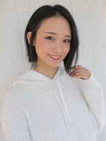 アグ ヘアー エル名駅店(Agu hair elle) 《Agu hair》黒髪レイヤー×numberA.ヘアバター