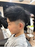 小学生カット/男の子キッズカット/フェード/メンズショート