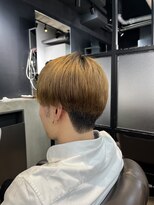 クロム トウキョウ ザ バーバー 新宿(CHROM TOKYO the Barber) シースルーマッシュ