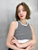 ロンド ジュルード 名古屋(Lond jeloud)&nbsp;センターパート　タッセルボブ