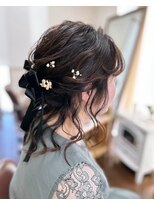 イデア(iDEA)&nbsp;ハーフアップアレンジ