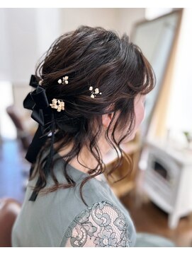 イデア(iDEA) ハーフアップアレンジ