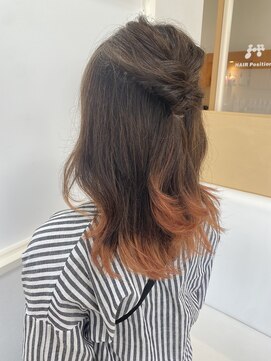 ヘアポジション 泉店(HAIR Position) 裾カラー