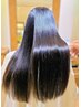 髪質改善＆弱酸性ストレート＆カット【艶髪】縮毛矯正　￥29700