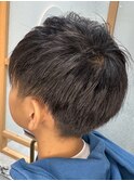 【isola】キッズカット/小学生/爽やかショート/電話予約のみ