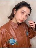 黒髪/クラゲヘアー/オリーブグレー/小顔/ココアベージュ/上尾