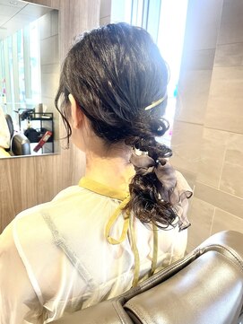 アビーヘアー 住吉店(abie hair) 結婚式参列スタイル