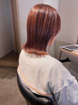 ヘアアンドスパ モア(Hair&Spa More By LikkleMore) オレンジブラウン