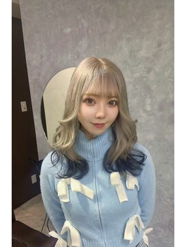 グラッジ 池袋(GLADGE) デザインカラー ハイトーン 裾カラー