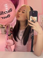 ダズリングディア(Dazzling Deer)&nbsp;フェイスフレーミング/抜きっぱなしブロンド/ホワイトブロンド