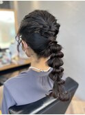 結婚式お呼ばれヘアアレンジ