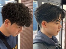 ザ ワンアンドオンリー シズオカ(The one and only. Shizuoka)の雰囲気（men's,メンズカット,フェード,パーマ,波巻きパーマ,ブリーチ）