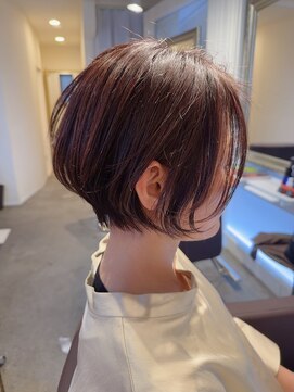 ボニークチュール(BONNY COUTURE) 神戸ショートボブ 神戸ボブ レイヤーショート 白髪染め