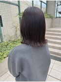 伸ばしかけにオススメ　外はねも可愛い　ナチュラルボブ