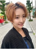 大人ショート/ハンサムショート/ダブルカラー/20代/30代/40代