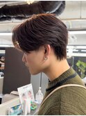 熊本ダウンパーマ 韓流ショートネープ コンマヘア コンマバング