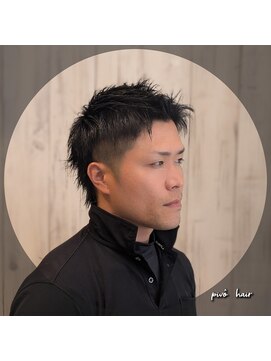 ピヴォヘアー(pivo hair) メンズカット ジェットモヒカン