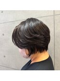 癖を活かしたショートスタイル♪