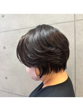 癖を活かしたショートスタイル♪