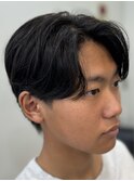 ツイストスパイラルパーマツイストパーマメンズマッシュパーマ