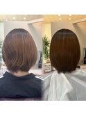縮毛矯正before after