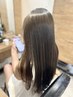 カット+縮毛矯正+トリートメント￥17100