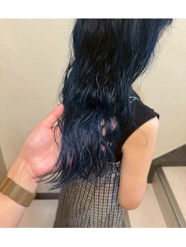 ヘアーアンドメイク シーク 吉祥寺(HAIR&MAKE SeeK) 【seek吉祥寺】ブリーチあり『ネイビー』