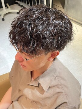 カインド 南青山(hair&make up KIND) 波巻きツイストスパイラル外苑前KINDメンズパーマ