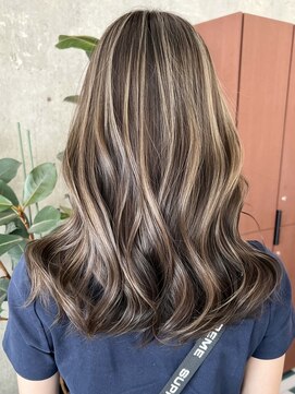 ノード(NODE) 栄ハイライトレイヤー透明感ナチュラル