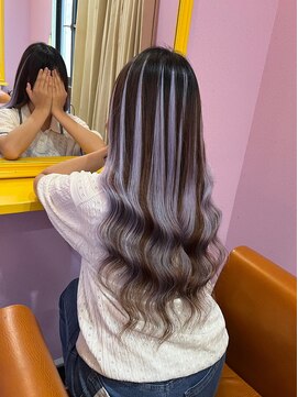 どぅ～す 梅田店 カラー+編込みエクステ50本80g/orシールエクステ50枚￥15000