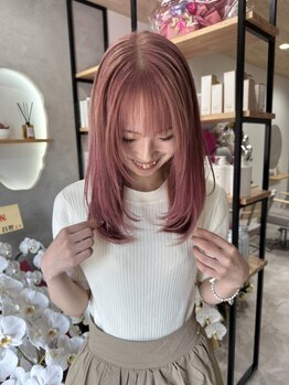 ウブ(Ubu)の写真/【堺東徒歩6分】ダメージレスな似合わせカラー☆一人ひとりに合わせた一番可愛く見えるスタイルをご提案♪