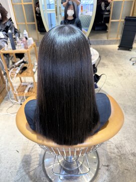 ロンド シャルム 吉祥寺(Lond charme) オリーブグレー/ボブ/顔周り/小顔/レイヤー/髪質改善/縮毛矯正