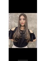 キング 梅田店(K!ng)&nbsp;縮毛矯正髪質改善レイヤーカットトリートメント心斎橋美容室