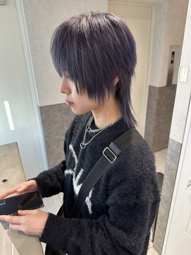 シア(XIA) ラベンダー+シャギーウルフ