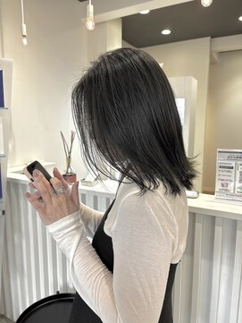 セロ 東辻井店(SERO) 【セロ東辻井】ミディアムボブ/ロブ/グレージュ/イルミナカラー