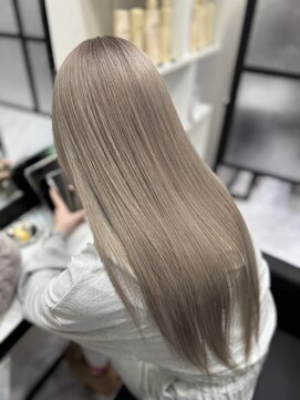 ラムシェール(LamChele) シルキーグレージュ×ブリーチカラー