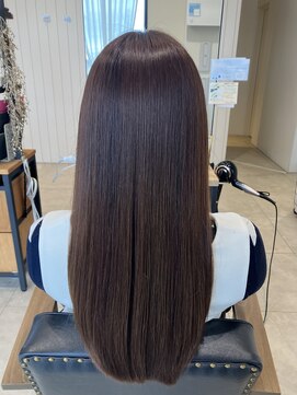 エクファヘアエステプラス 草津 栗東(ex-fa hair esthe+) ピンクベージュ/アンブレラカラー/クールショート/前髪/草津