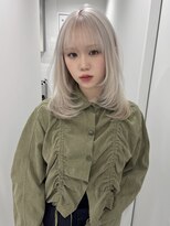 リヴ オオサカ(LIV OSAKA) レイヤーカット/グレージュ/ダブルカラー/ミルクティーベージュ