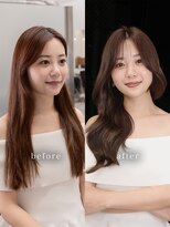 メラク 渋谷(Merak) 【仕事中も可愛い◎】巻き髪大人上品レイヤー×透明感グレージュ