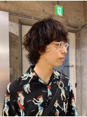 メンズに人気なニュアンスパーマ