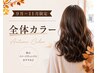 [9月-11月秋限定☆特別平日限定クーポン]透明感全体カラー￥6100